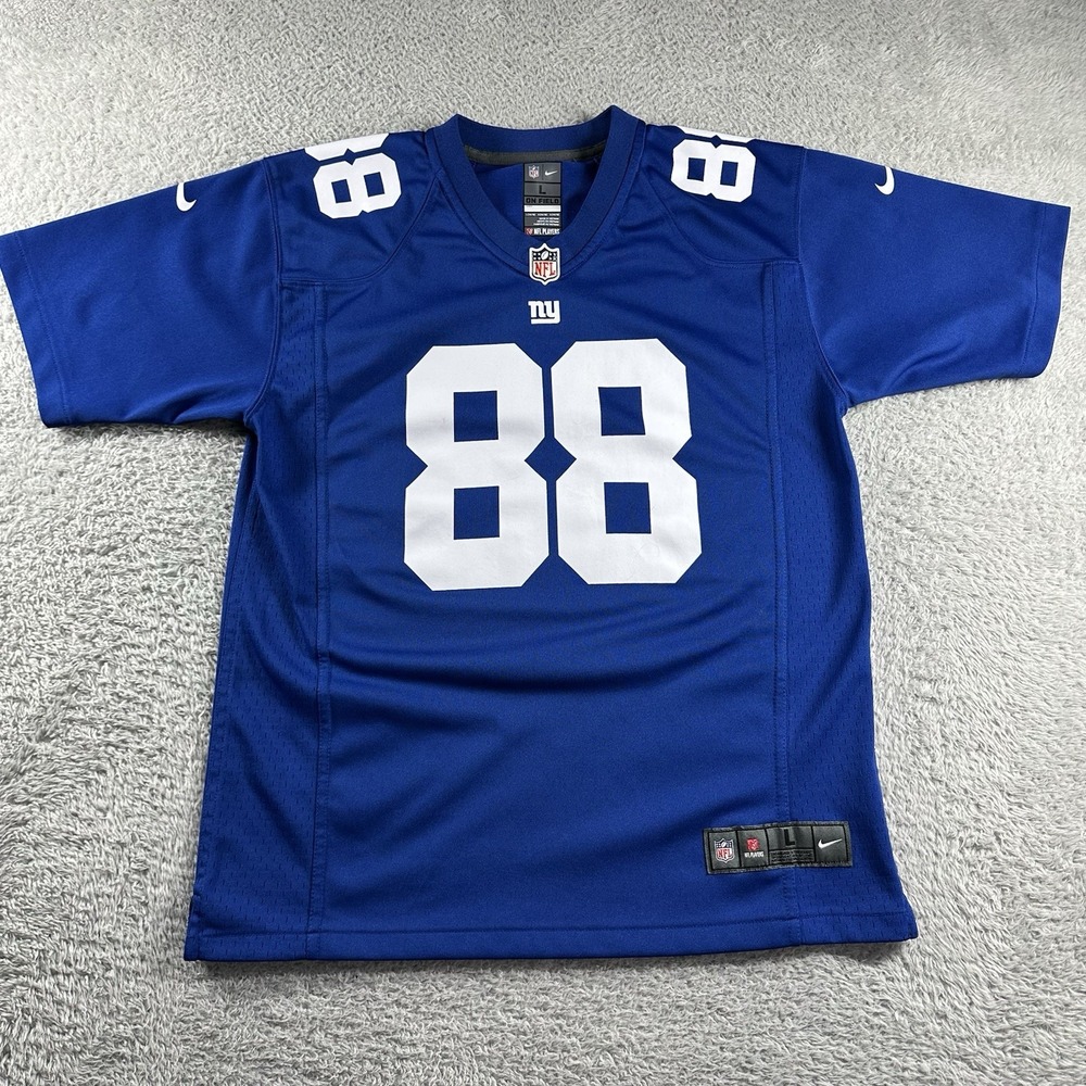 NY Giants Jersey Youth Large (14/16) Engram #88 Nike NFL On‎ Field Blue